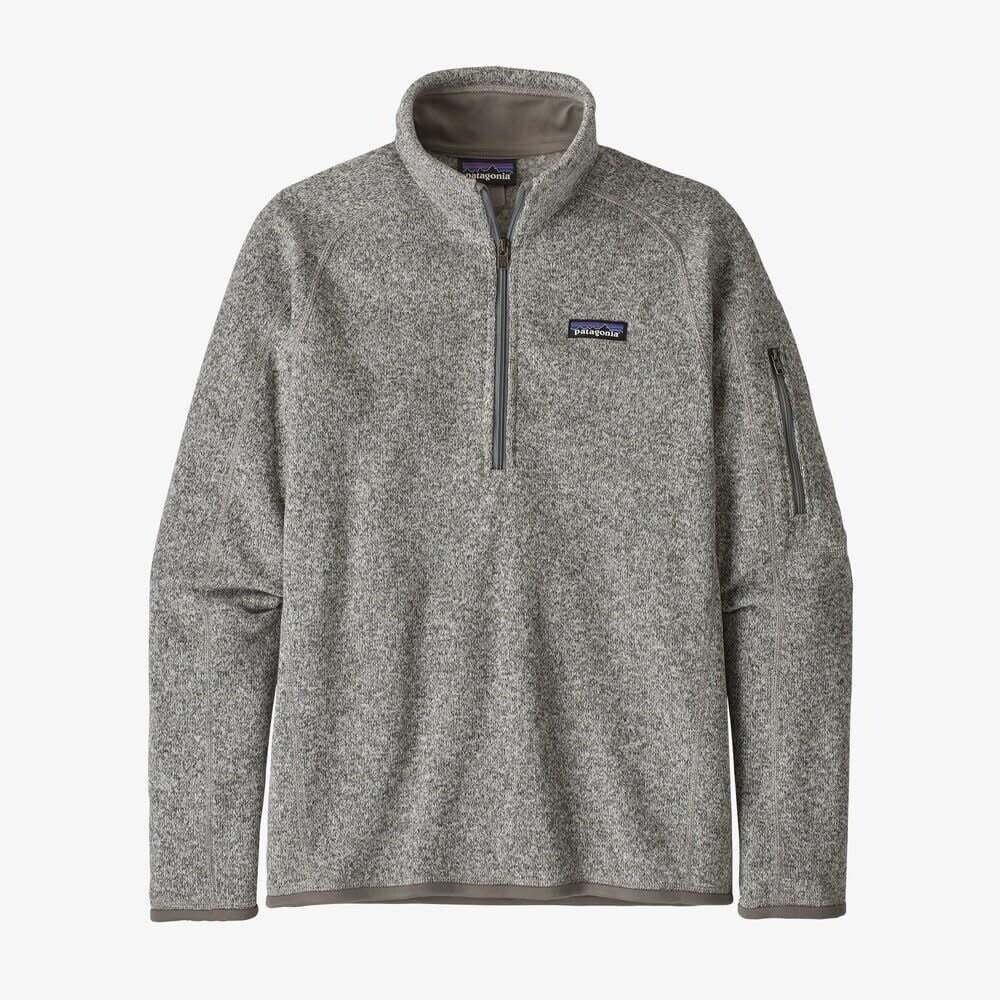 Patagonia W&#39;s Better Sweater 1/4 Zip Birch White (BCW) M