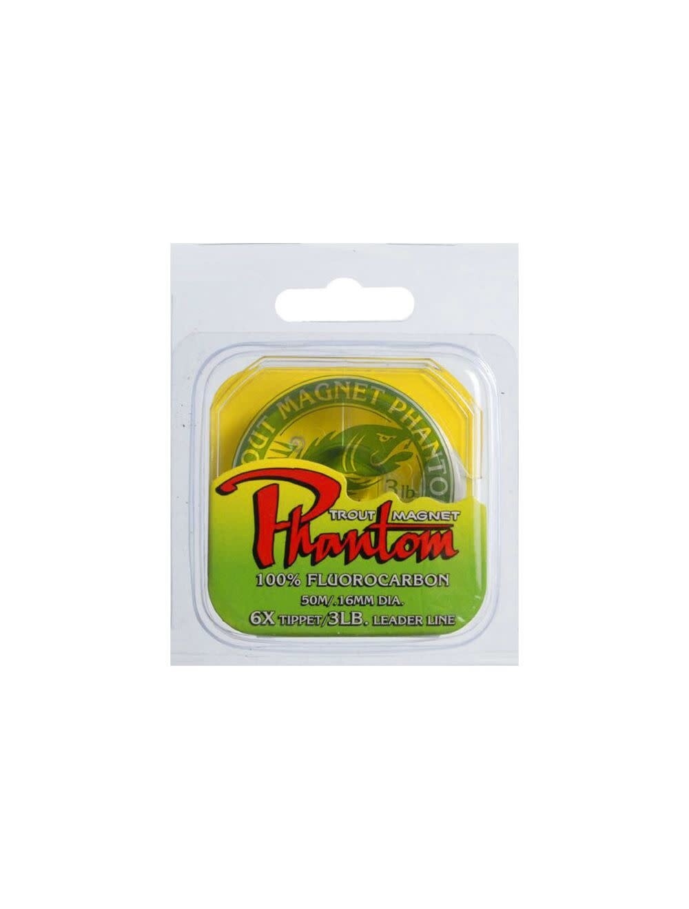 Trout Magnet Phantom Fluorocarbon Leader 6X/3 lbs.