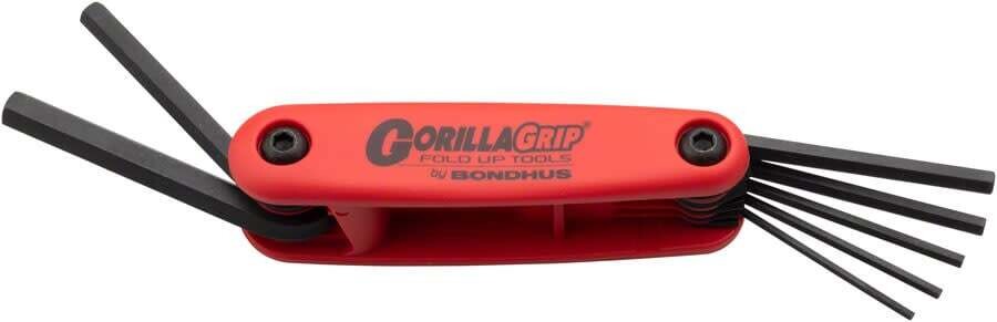 Bondhus Gorilla Grip 2-8mm Folding Hex Key Set