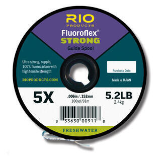 Rio Products Fluoroflex Strong Tippet 5X