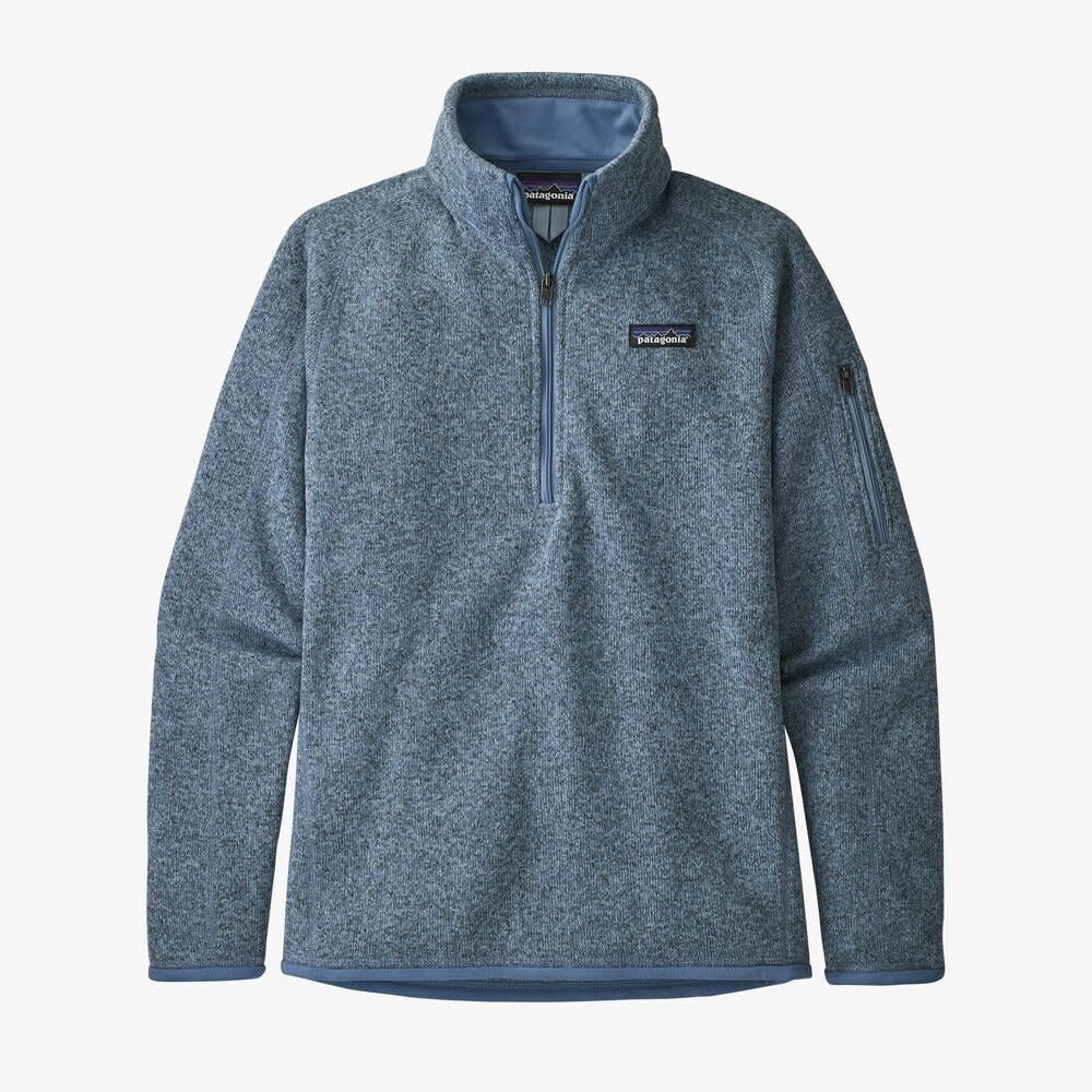 Patagonia W&#39;s Better Sweater 1/4 Zip Berlin Blue (BEBL) M