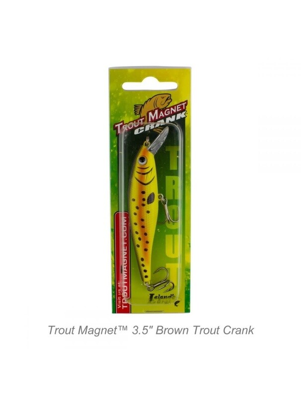 Trout Magnet Crank 3.5 Brown Trout