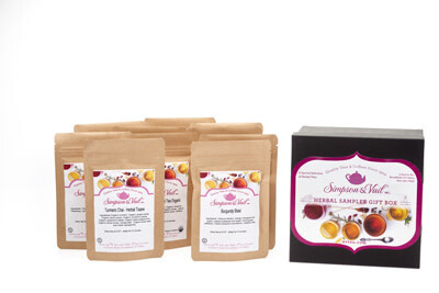 Herbal Sampler Tea Box - 10 Packages