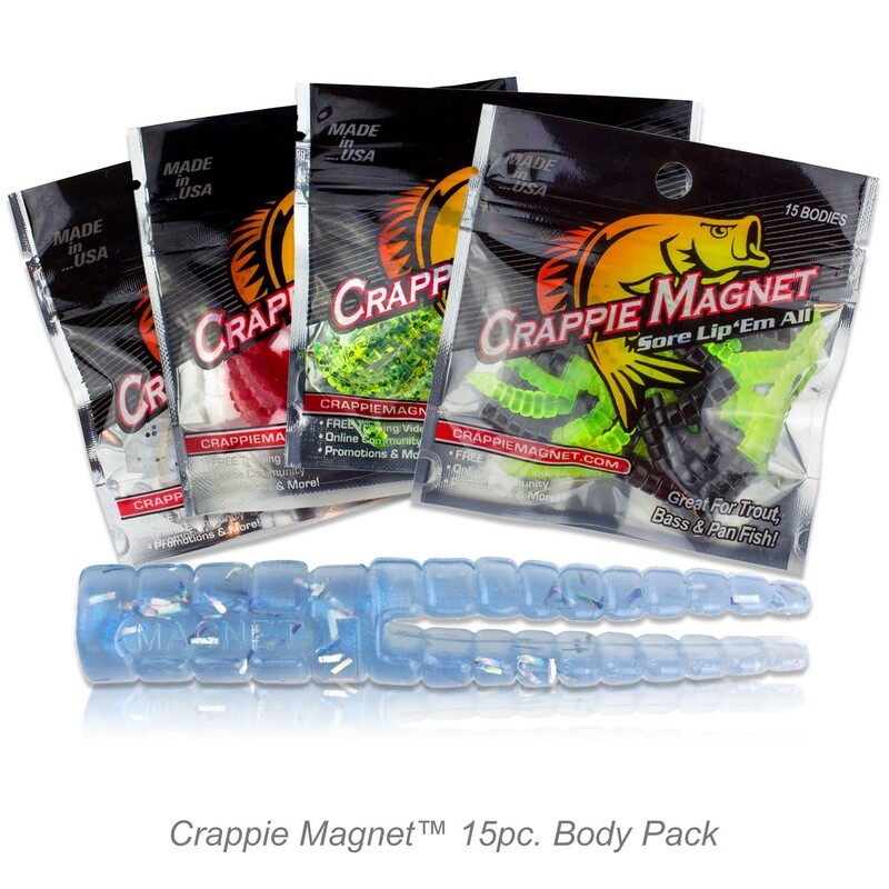 Crappie Mag 15pc Body Shonuff/Chart
