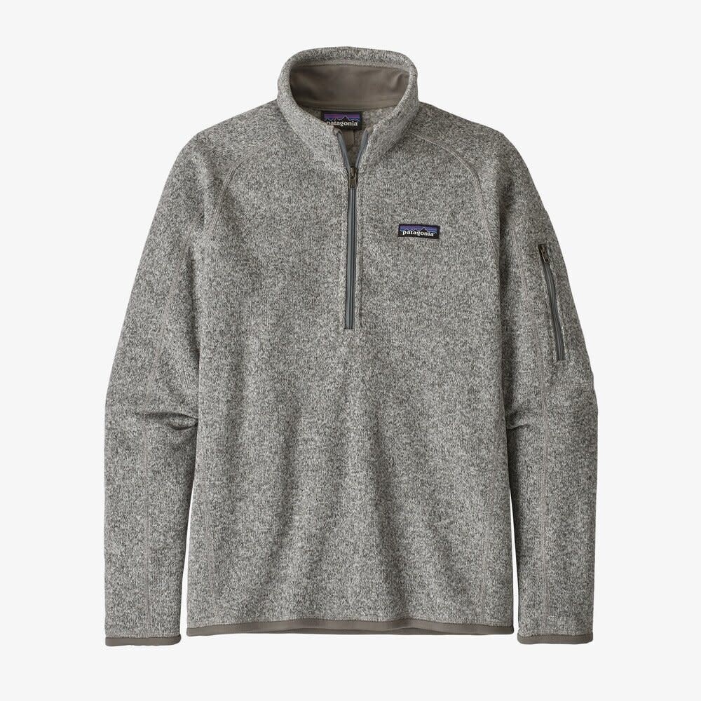 Patagonia W&#39;s Better Sweater 1/4 Zip Birch White (BCW) S
