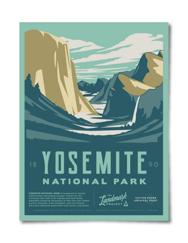 The Landmark Project - Yosemite National Park Poster