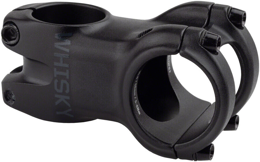 WHISKY No.7 MTN Stem - 40mm, 31.8 Clamp, +/-0, 1 1/8&quot;,Aluminum, Black