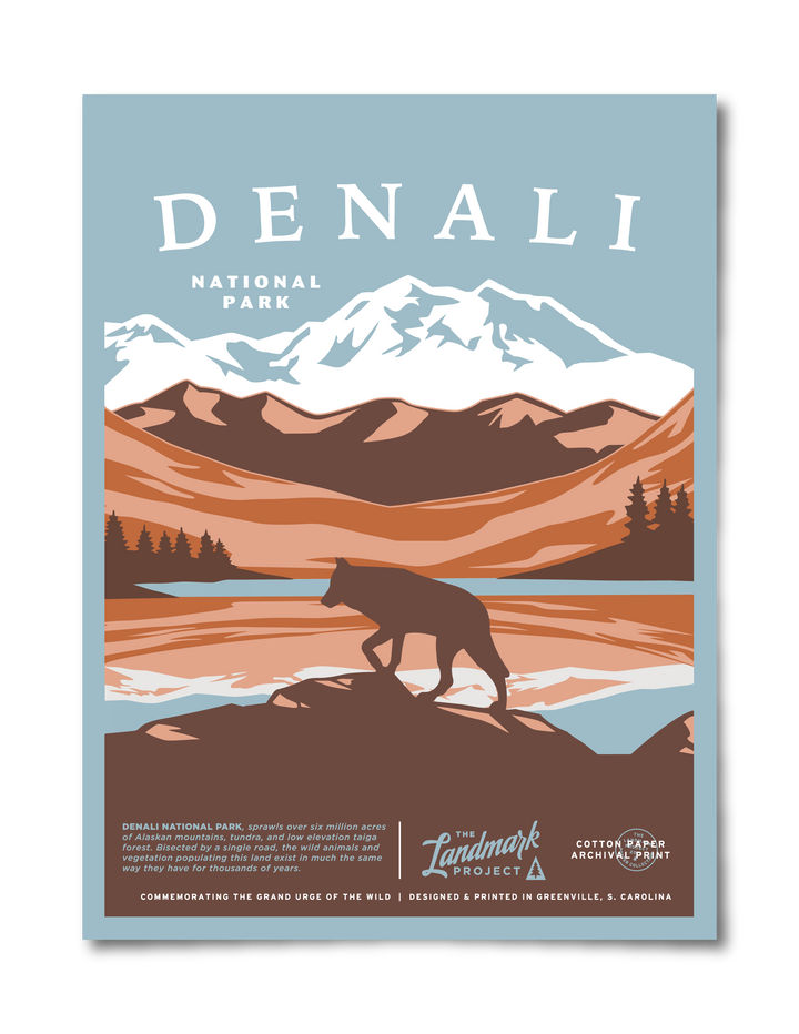 The Lankmark Project - Denali National Park Poster