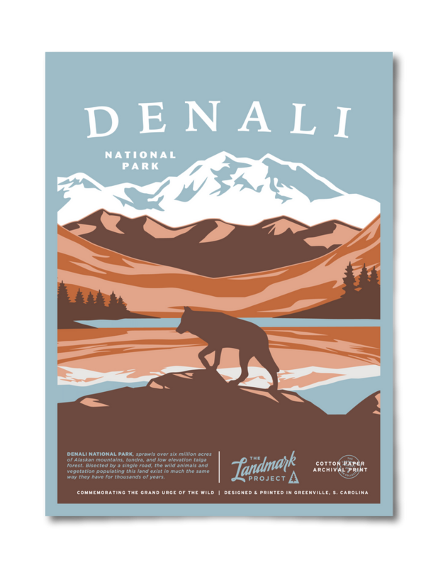 The Lankmark Project - Denali National Park Poster