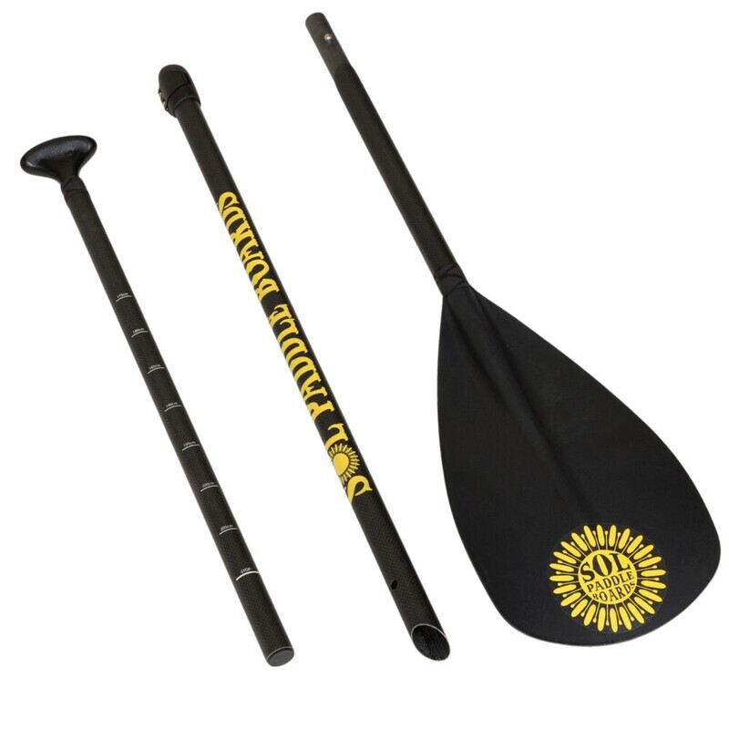 SOL Carbon Blaster 3 pc. Travel Paddle