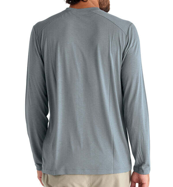 Free Fly M's Bamboo Lightweight Long Sleeve Slate L