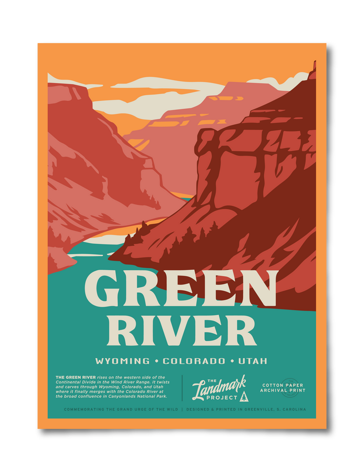 The Landmark Project - Green River Poster