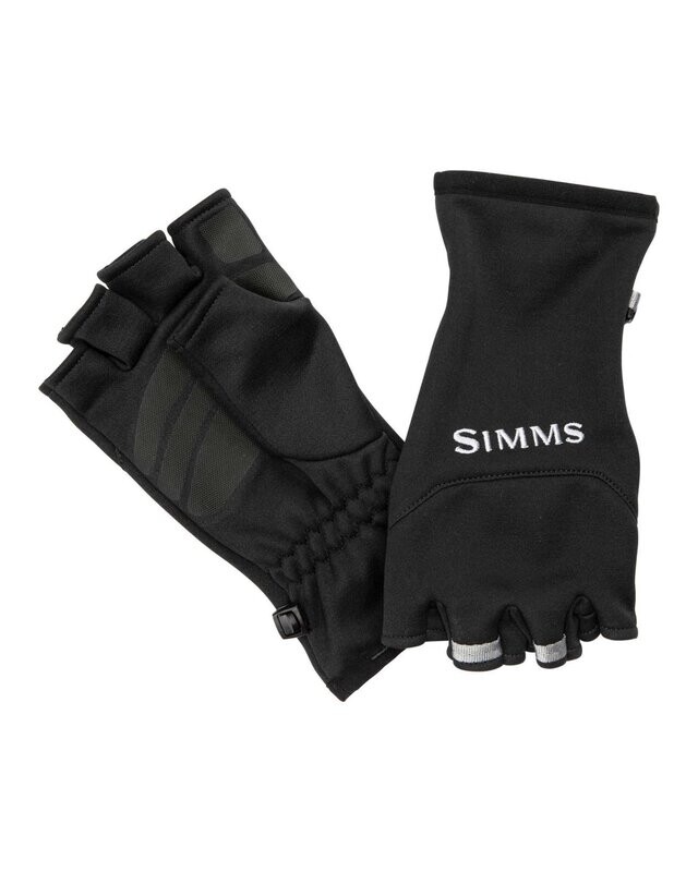 Simms Freestone Half-Finger Gloves Black L