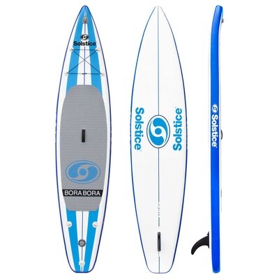 Solstice Bora Bora Inflatable Stand-Up Paddleboard Kit 12&#39;6&quot;
