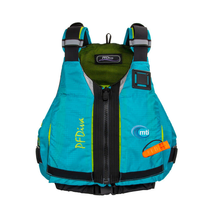 MTI PFD W&#39;s Diva Glacial Blue L/XL