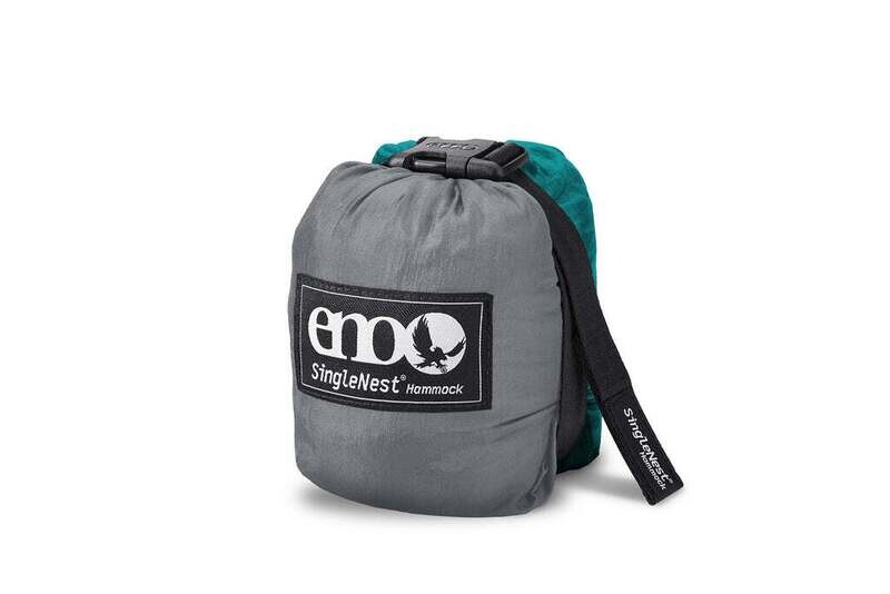 ENO Single Nest Hammock Grey/Seafoam
