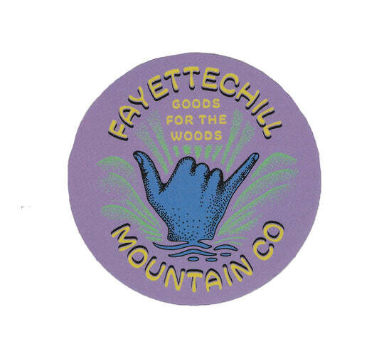 Fayettechill Shaka Sticker