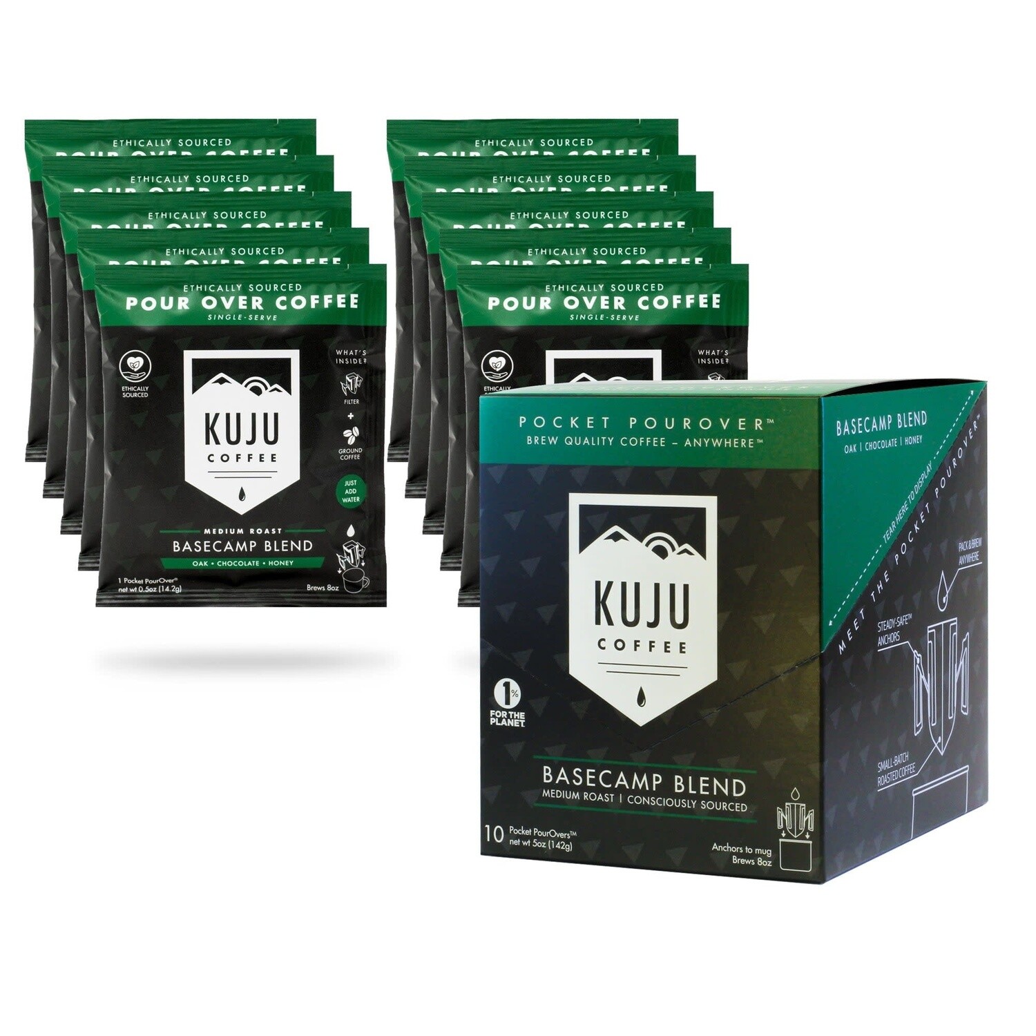 KUJU POCKET POUROVER 6 pak-Basecamp