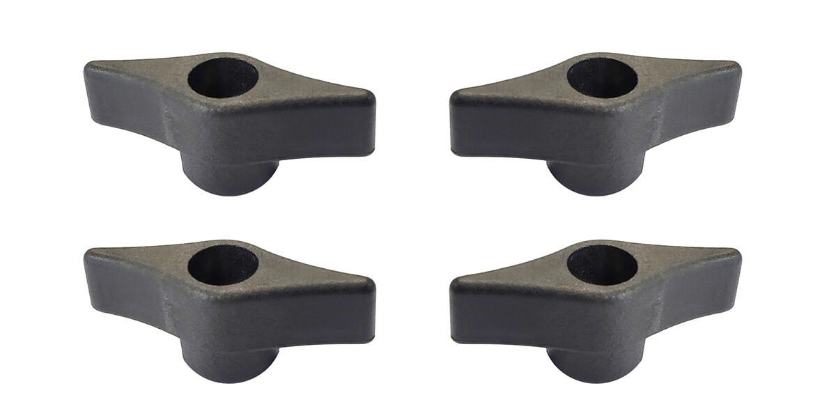Malone T Knob M8 (set of 4)