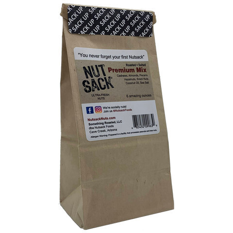 Nutsack Roasted Nuts Mini 6 oz. Premium Mix