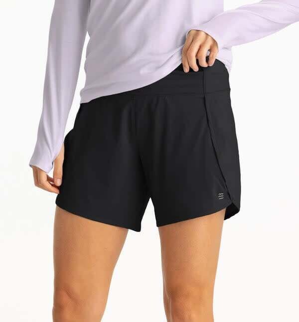 Women's Bamboo-Lined Breeze Short - 6 Black XL