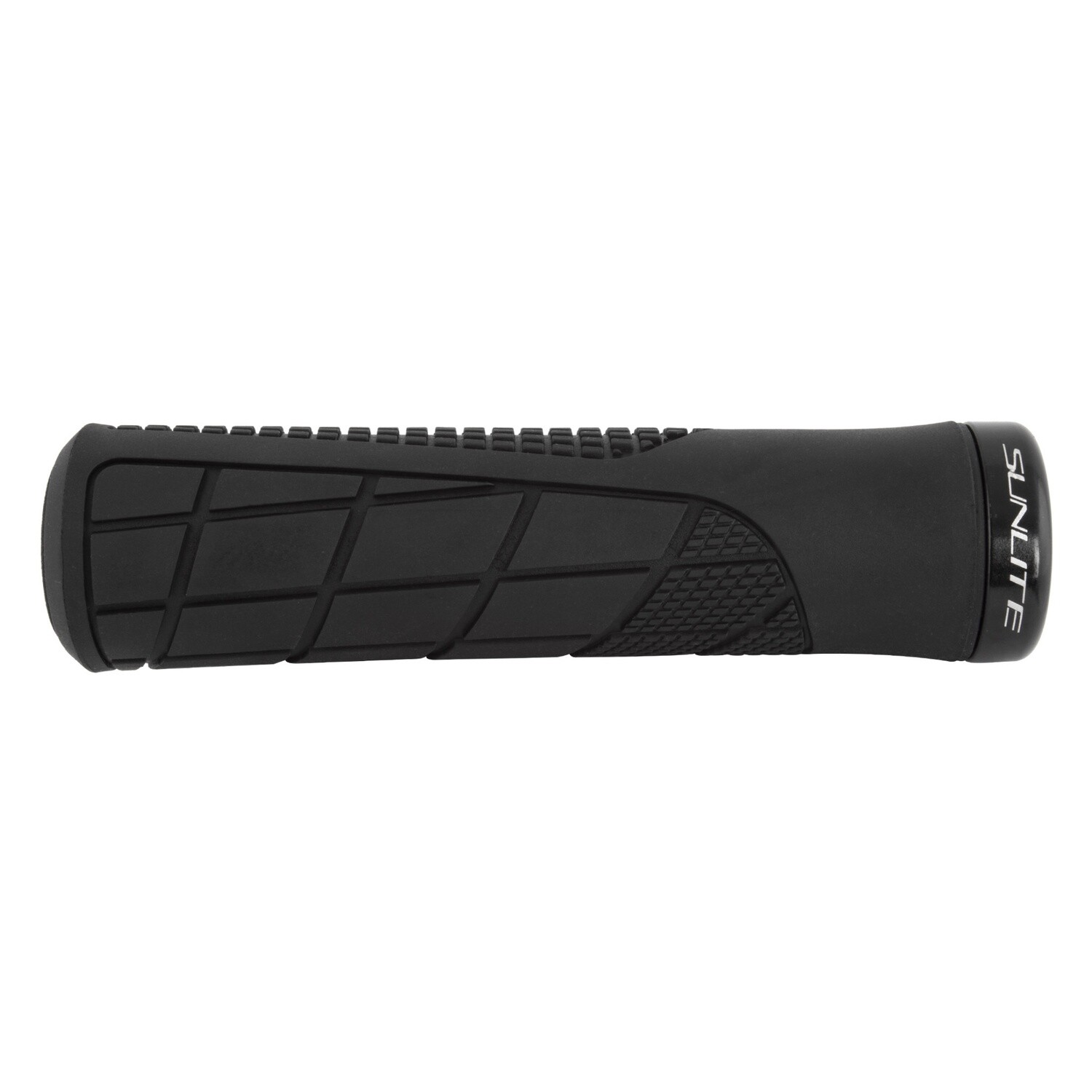 Grips Sunlt Ergo Sport 135mm Bk Locking