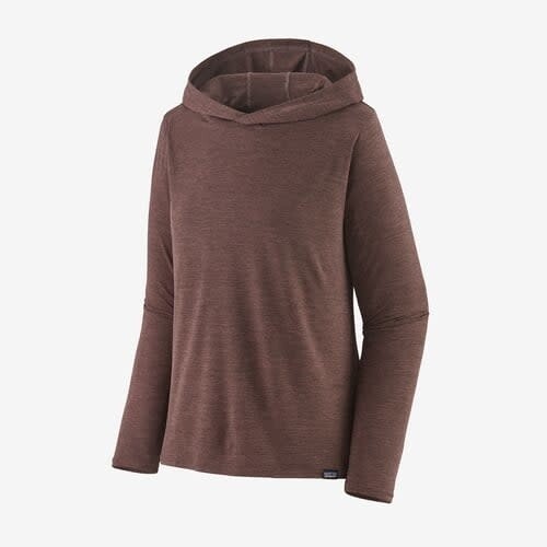 Patagonia W's Capilene Cool Daily Hoody Cone Brown - Dusky Brown X-Dye (CBNX) S