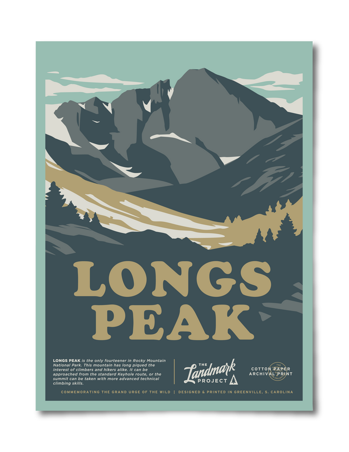 The Landmark Project - Longs Peak Poster