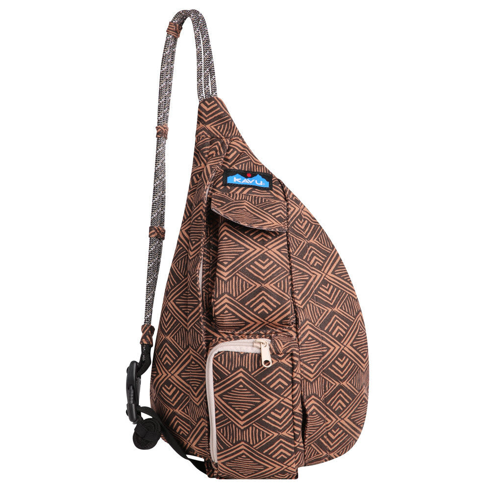 Kavu Mini Rope Bag Mahogany Inlay