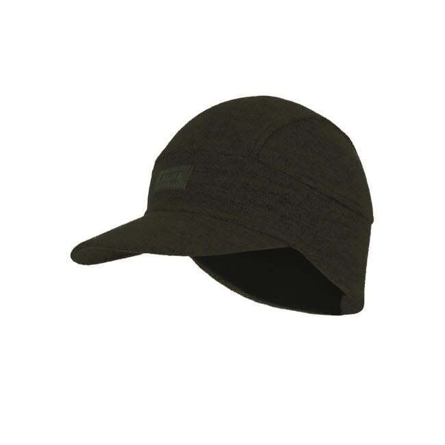 Buff Merino Fleece Pack Cap Khaki