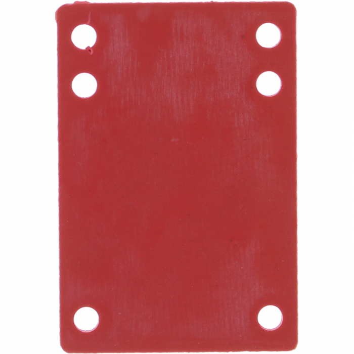 BLANK RISER RUBBER 1/8&quot; RED 1pc