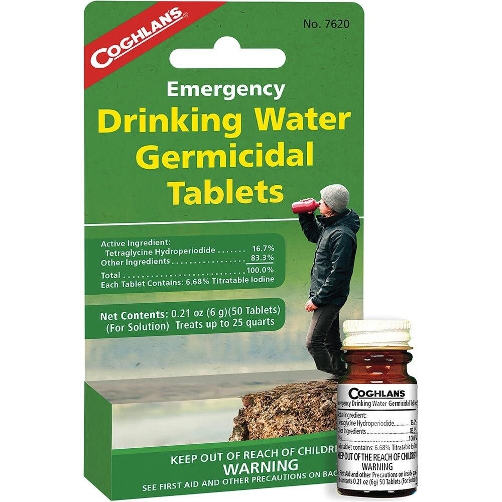Coghlan&#39;s Emergency Drinking Water Tablets