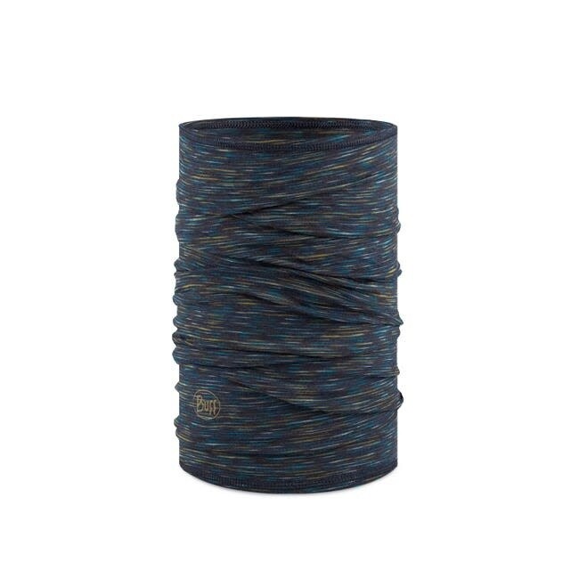 Buff Merino Lightweight Neckwear Multistripes Denim