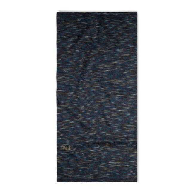 Buff Merino Lightweight Neckwear Multistripes Denim