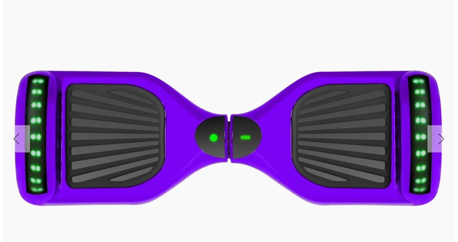 Prime Hoverboard Chrome Purple/Black