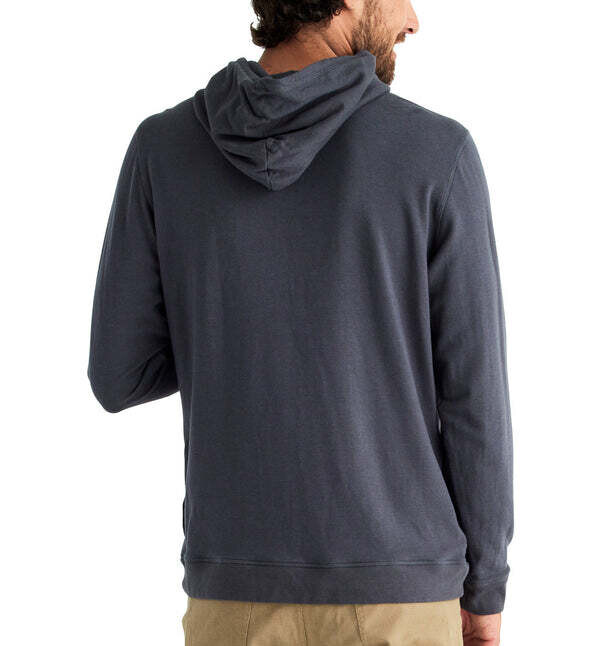 Free Fly M's Bamboo Heritage Fleece Hoody Graphite S