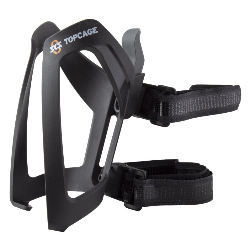 Bottle Sks Anywhere Mount w/ Cage BK