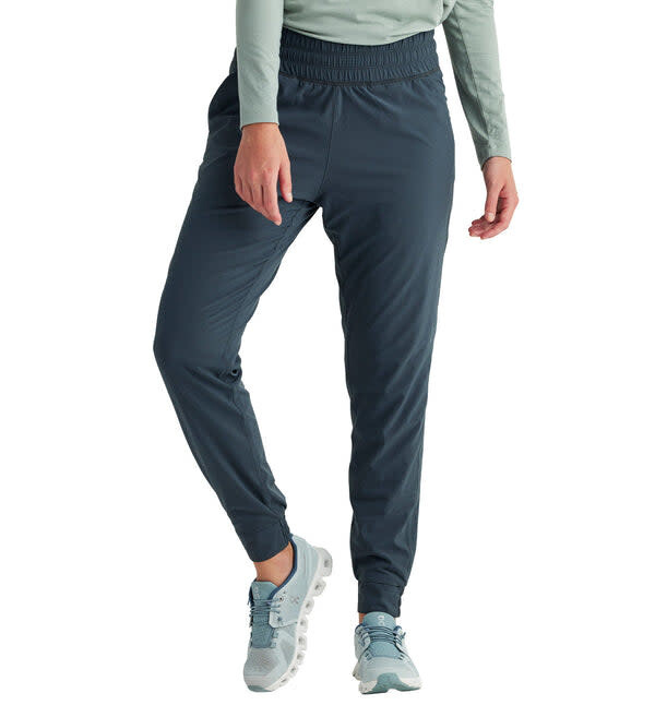 Free Fly W&#39;s Bamboo-Lined Breeze Pull-On Joggers Graphite L