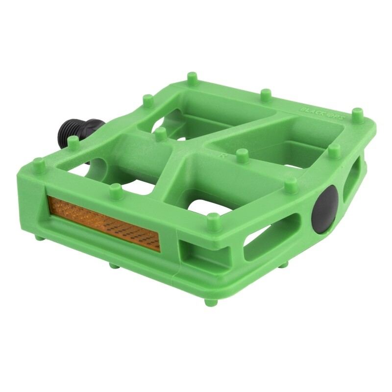 PEDALS BK-OPS T-BAR 9/16 GRN