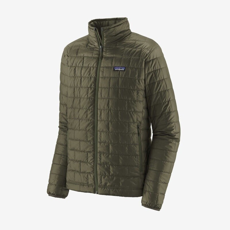 Patagonia M&#39;s Nano Puff Jacket Basin Green (BSNG) M