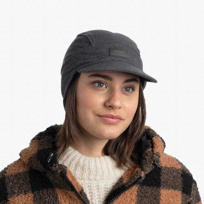 Buff Merino Fleece Pack Cap Graphite