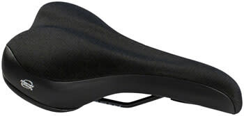 Planet Bike Comfort Gel Saddle - Steel, Black, Men&#39;s
