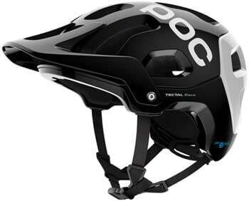 POC Tectal Race SPIN Helmet - Uranium Black/Hydrogen White, Medium