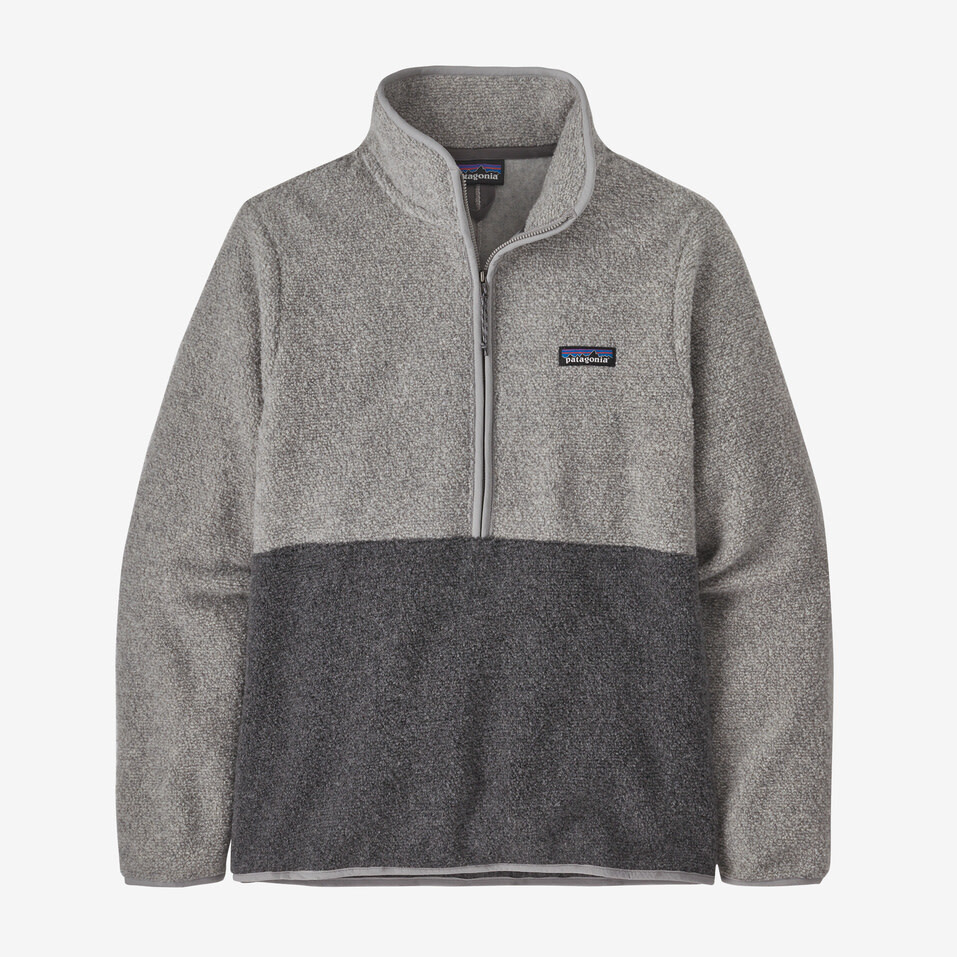 Patagonia W's Reclaimed Fleece Pullover Salt Grey (SGRY) XL
