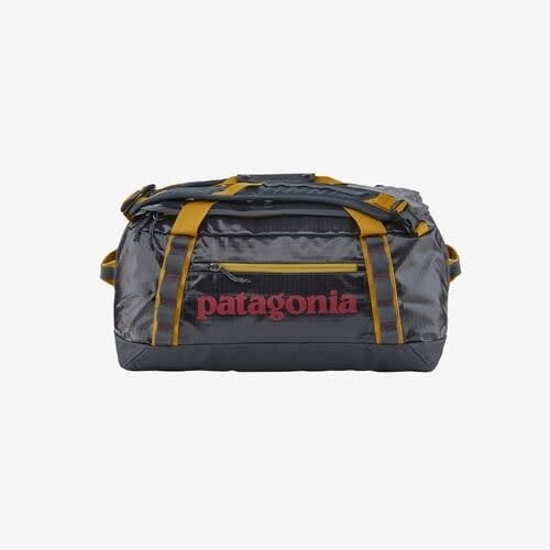Patagonia Black Hole Duffel Bag 40L Smolder Blue w/Buckwheat Gold (SBGO)