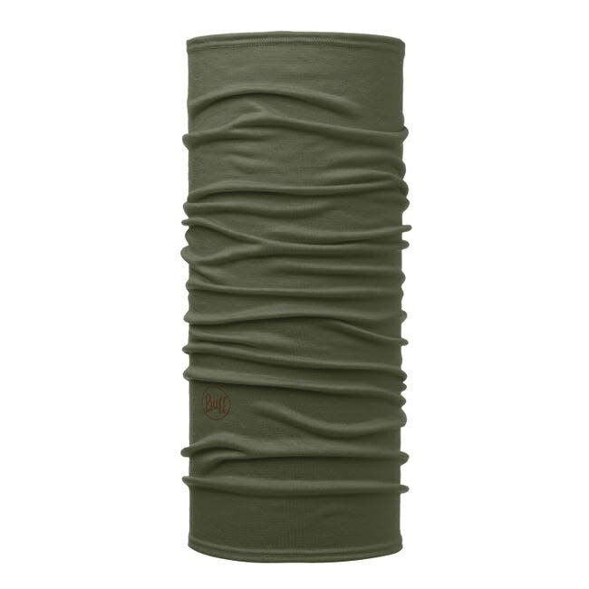 Buff Merino Lightweight Neckwear Solid Forest Night