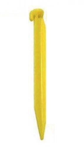 12&quot; PLASTIC TENT STAKE (PDQ)