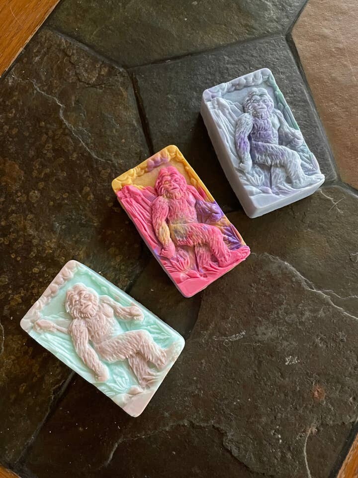 Bigfoot in the Forest Soap Bar