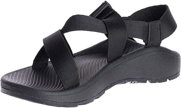Chacos M&#39;s Mega Z Cloud Sandal Solid Black 11 Medium