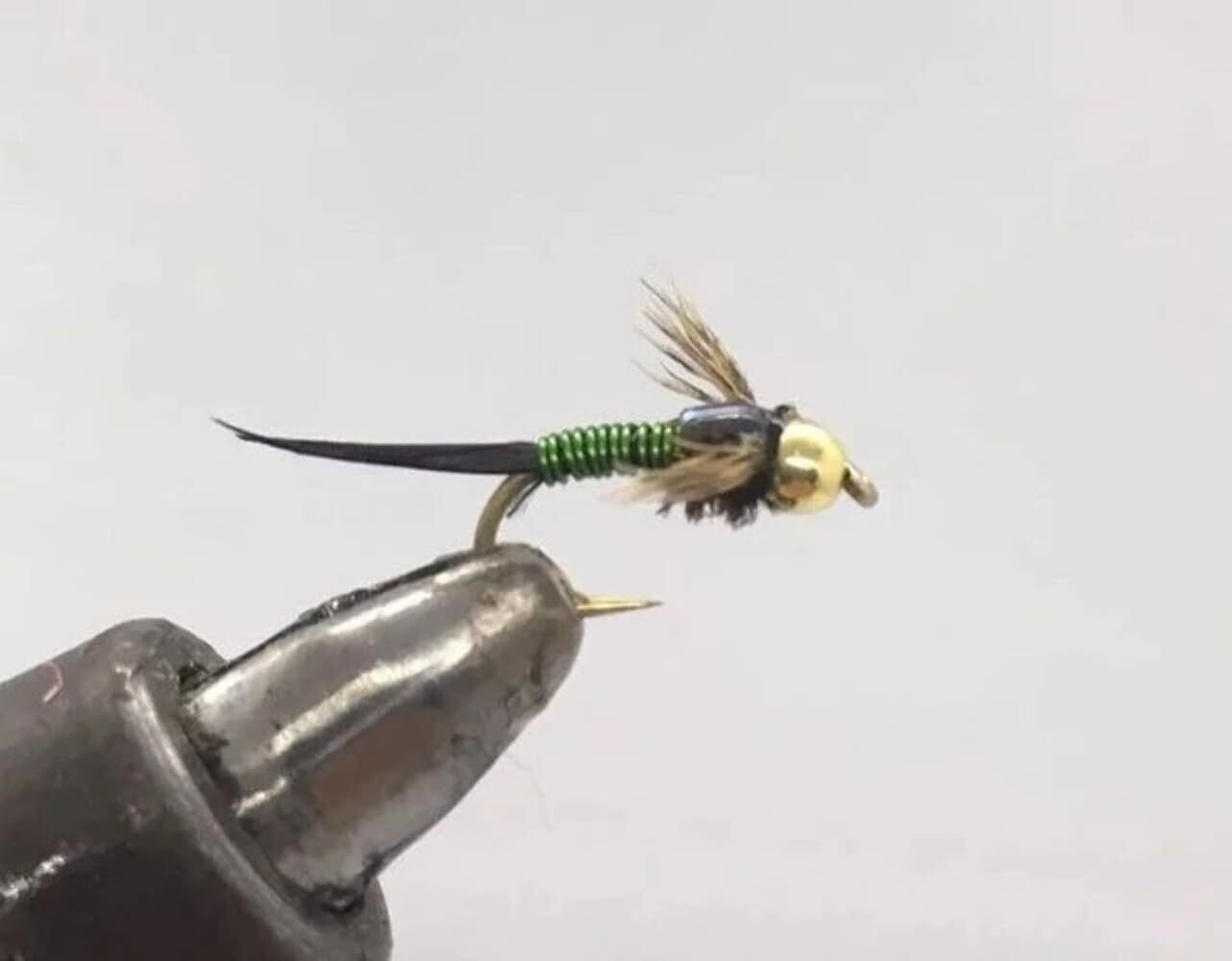 Copper John Gold Bead Green #18